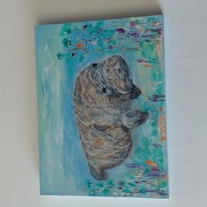 My manatee Painting